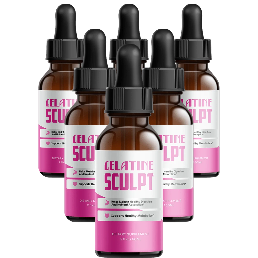 gelatinesculpt 6 Bottles